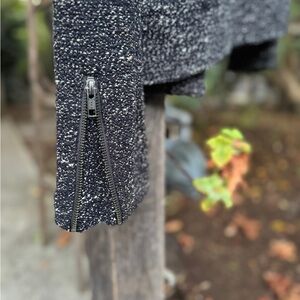 J crew short black jacket, W size 4